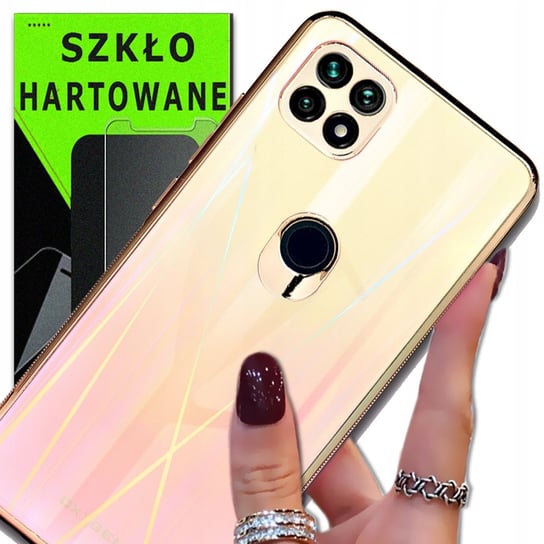 Etui marki OXYGEN GLASO do OPPO A15 + szkło 9H OXYGEN