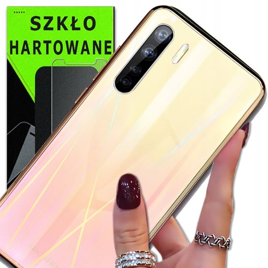 Etui marki OXYGEN GLASO do OPPO A91 + szkło 9H OXYGEN