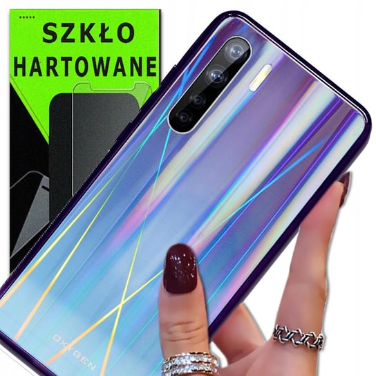 Etui marki OXYGEN GLASO do OPPO A91 + szkło 9H OXYGEN