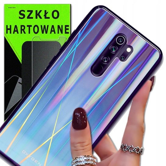 Etui marki OXYGEN GLASO do REDMI 9 + szkło 9H OXYGEN