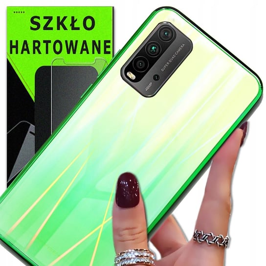 Etui marki OXYGEN GLASO do Redmi 9T +szkło 9H OXYGEN