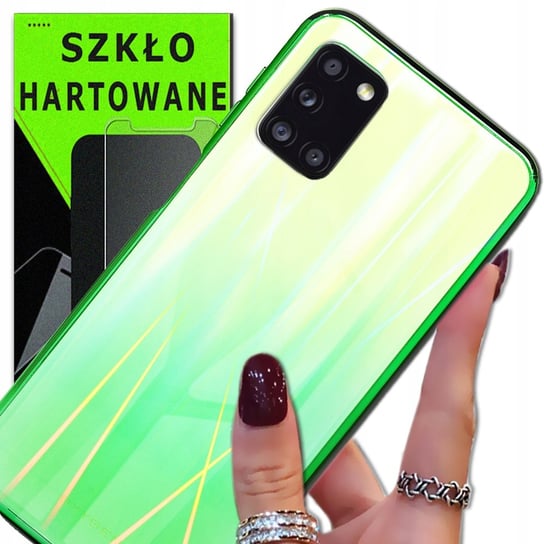 Etui marki OXYGEN GLASO do Samsung A31 + szkło 9H OXYGEN