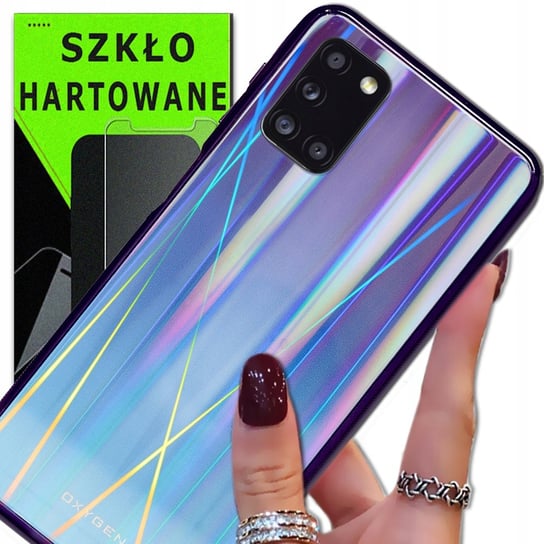 Etui marki OXYGEN GLASO do Samsung A31 + szkło 9H OXYGEN