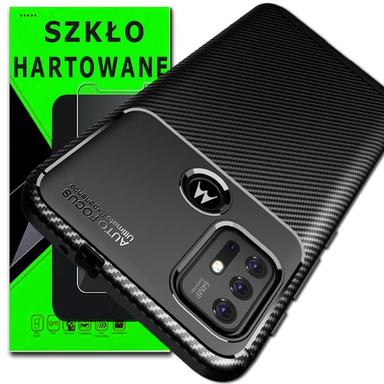 Etui marki OXYGEN GT do Motorola G30 + szkło 9H OXYGEN