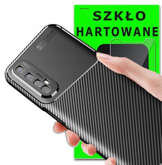 Etui marki OXYGEN GT do REALME 7 + szkło 9H OXYGEN