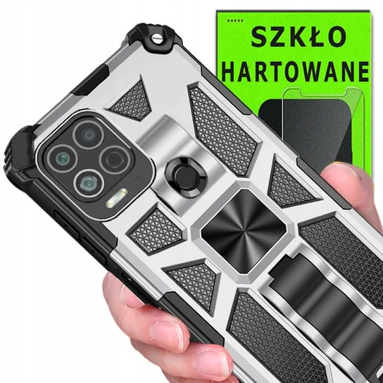 Etui marki OXYGEN GTX do MOTOROLA G100 + szkło 9H OXYGEN