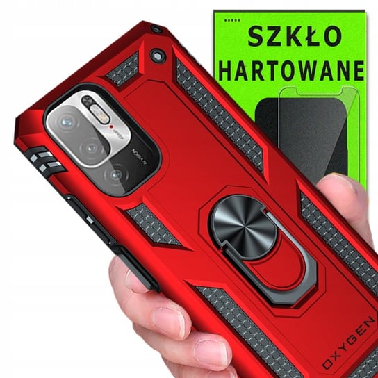 Etui marki OXYGEN MR do Redmi NOTE 10 5G +szkło 9H OXYGEN