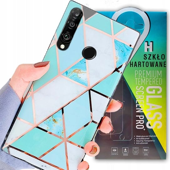 Etui marki OXYGEN PIX do Huawei P30 Lite + szkło OXYGEN