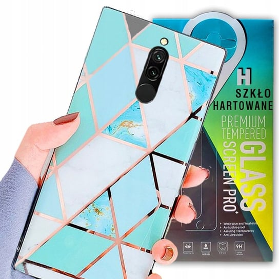 Etui marki OXYGEN PIX do Xiaomi Redmi 8/8A + szkło OXYGEN