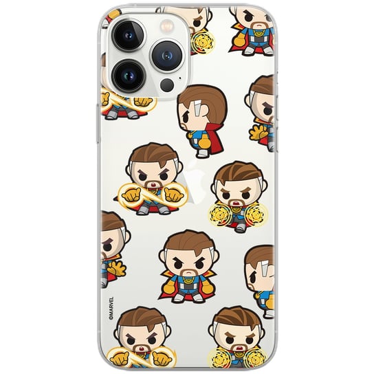 Etui Marvel dedykowane do Huawei P20 Lite 2019, wzór: Dr Strange 001 Etui częściowo przeźroczyste, oryginalne i oficjalnie licencjonowane ERT Group