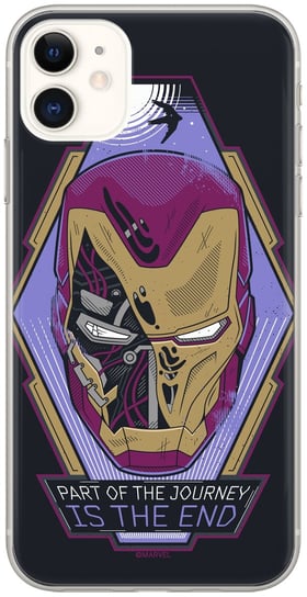 Etui Marvel dedykowane do Iphone 13 MINI, wzór: Iron Man 025 Etui całkowicie zadrukowane, oryginalne i oficjalnie licencjonowane ERT Group