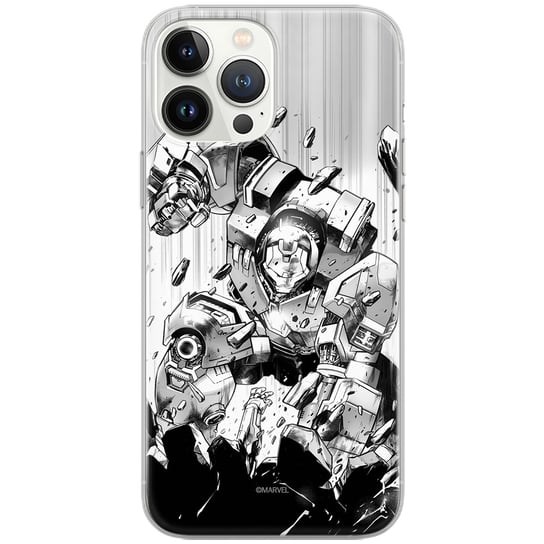 Etui Marvel dedykowane do Iphone 14 PLUS wzór: Iron Man 018 oryginalne i oficjalnie licencjonowane ERT Group