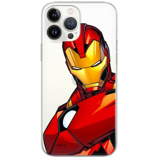 Etui Marvel dedykowane do Iphone 14 PRO MAX wzór: Iron Man 005 oryginalne i oficjalnie licencjonowane ERT Group