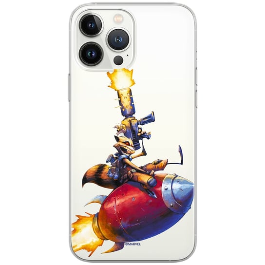 Etui Marvel dedykowane do Iphone 14 PRO MAX wzór: Rocket 007 oryginalne i oficjalnie licencjonowane ERT Group