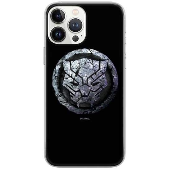 Etui Marvel dedykowane do Iphone 14 PRO wzór: Czarna Pantera 013 oryginalne i oficjalnie licencjonowane ERT Group