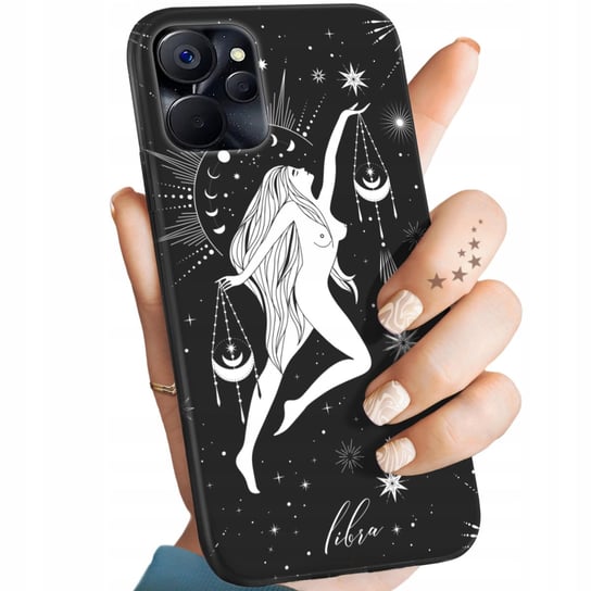 ETUI MATOWE DO REALME 9I (GLOBAL) / OPPO A96 4G WZORY ZODIAK ZNAKI ZODIAKU Realme