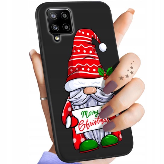 Etui Matowe Do Samsung A42 5G Wzory Mikołaj Święta Renifer Obudowa Case Samsung
