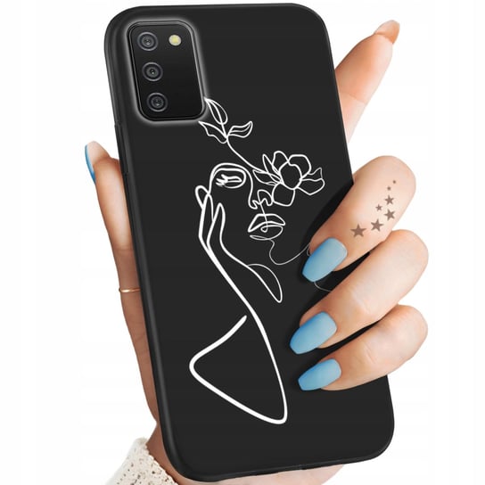 Etui Matowe Do Samsung Galaxy A02S Wzory Line Art Kreska Linia Obudowa Case Samsung Electronics