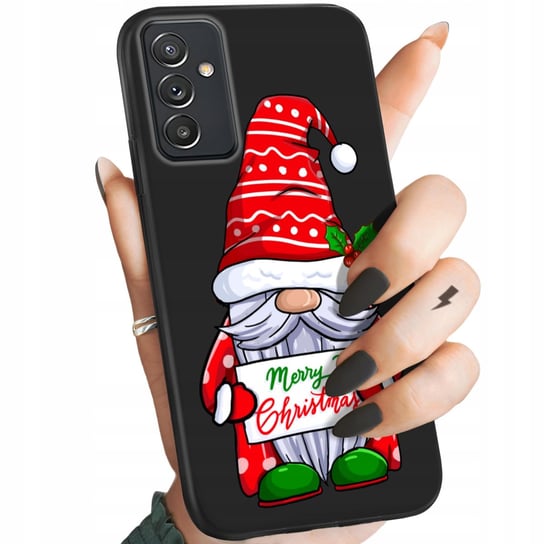 Etui Matowe Do Samsung Galaxy A82 5G Wzory Mikołaj Święta Renifer Obudowa Samsung Electronics