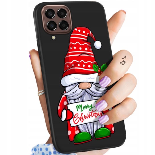 Etui Matowe Do Samsung Galaxy M33 5G Wzory Mikołaj Święta Renifer Obudowa Samsung Electronics