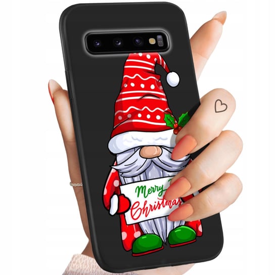 Etui Matowe Do Samsung Galaxy S10 Wzory Mikołaj Święta Renifer Obudowa Case Samsung