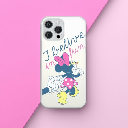 Etui Minnie 005 Disney Nadruk częściowy Przeźroczysty Producent: OnePlus, Model: NORD 2T 5G ERT Group