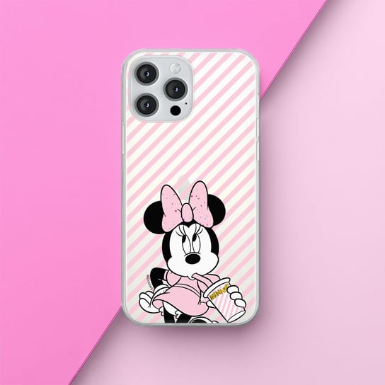 Etui Minnie 017 Disney Nadruk częściowy Przeźroczysty Producent: OnePlus, Model: NORD 2T 5G ERT Group