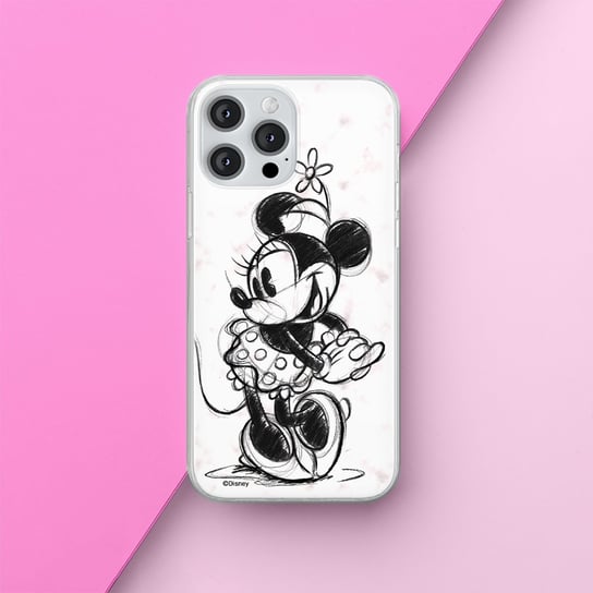 Etui Minnie 026 Disney Nadruk pełny Biały Producent: OPPO, Model: RENO 7 5G ERT Group