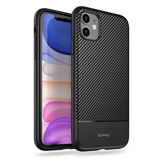 Etui na Apple iPhone 11 CRONG Prestige Carbon Cover Crong