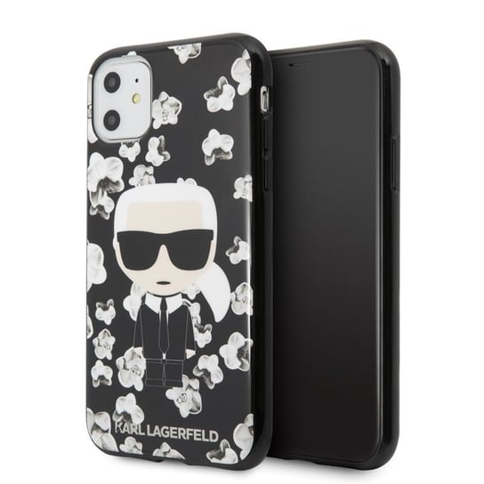 Etui na Apple iPhone 11 KARL LAGERFELD Flower Karl Lagerfeld
