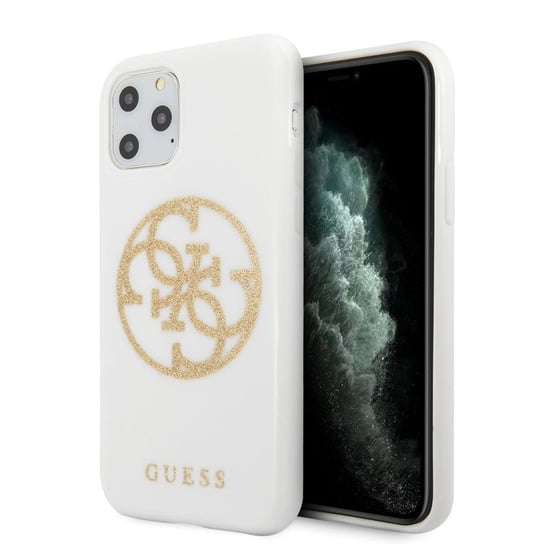 Etui na Apple iPhone 11 Pro GUESS Circle Glitter 4G GUESS