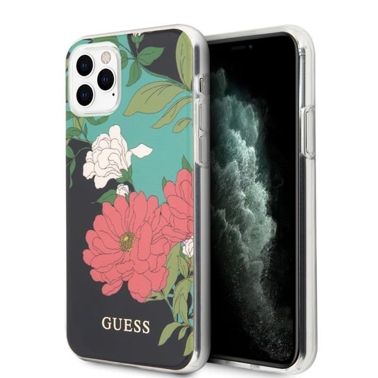 Etui na Apple iPhone 11 Pro GUESS Flower Shiny Collection N1 GUESS