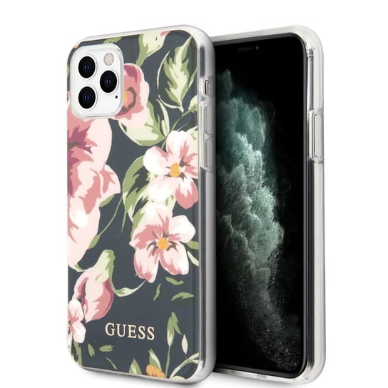 Etui na Apple iPhone 11 Pro GUESS Flower Shiny Collection N3 GUESS
