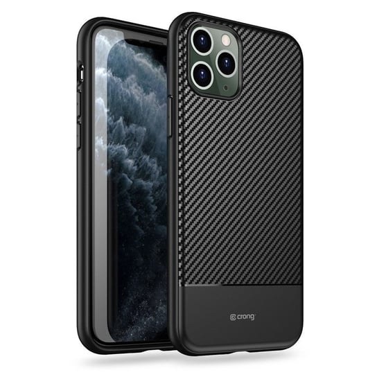 Etui na Apple iPhone 11 Pro Max CRONG Prestige Carbon Cover Crong