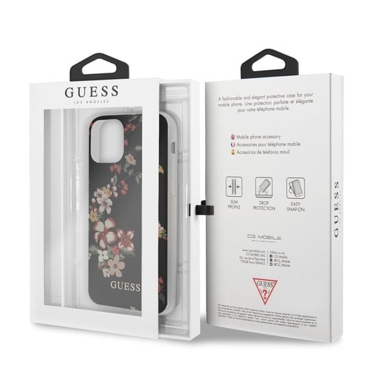Etui na Apple iPhone 11 Pro Max GUESS Flower Shiny Collection N4 GUESS