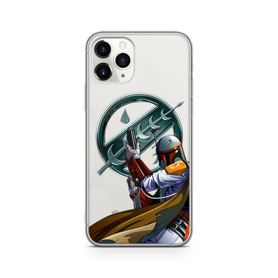 Etui na Apple iPhone 11 Pro Max STAR WARS Boba Fett 002 Star Wars gwiezdne wojny