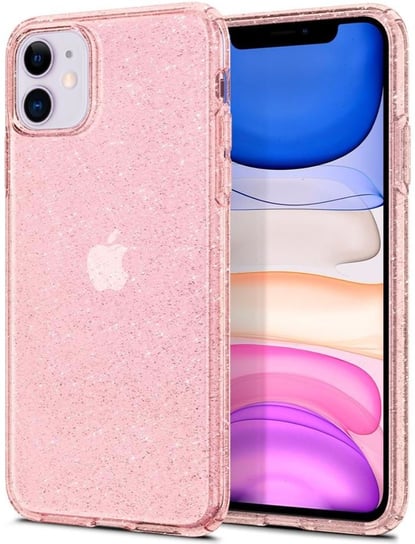 Etui na Apple iPhone 11 SPIGEN Liquid Crystal Glitter Rose Spigen