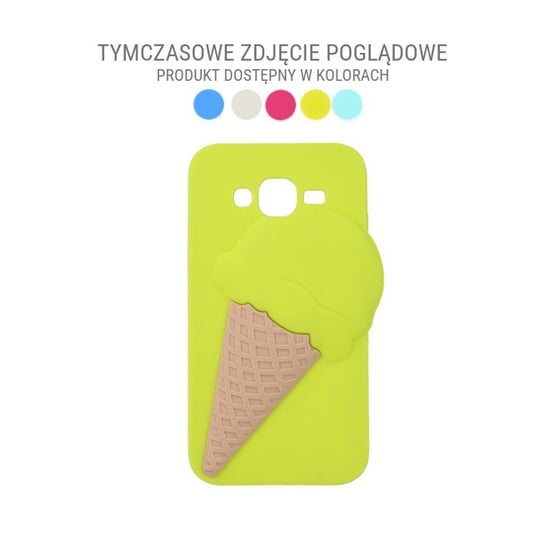 Etui na Apple iPhone 5/5S/5SE TELFORCEONE Silicon 3D Ice cream TelForceOne