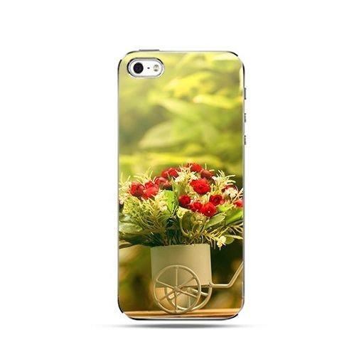 Etui na Apple iPhone 5/5s ETUISTUDIO Bukiet kwiatów EtuiStudio