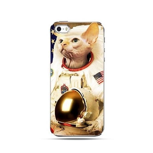 Etui na Apple iPhone 5C ETUISTUDIO Kot Kosmonauta EtuiStudio