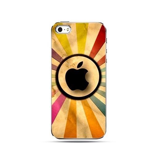 Etui na Apple iPhone 6/6s ETUISTUDIO Logo Apple Kolorowe EtuiStudio
