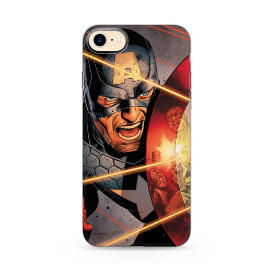 Etui na Apple iPhone 7/8/SE 2 MARVEL Kapitan Ameryka 007 Marvel