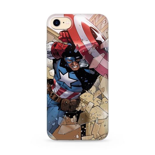 Etui na Apple iPhone 7/8/SE 2 MARVEL Kapitan Ameryka 021 Marvel