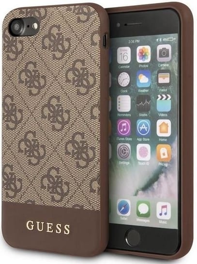 Etui na Apple iPhone 7/8/SE 2020 GUESS 4G Bottom Stripe Collection GUESS