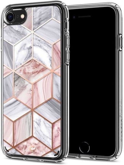 Etui na Apple iPhone 7/8/SE 2020 SPIGEN Ciel Pink Marble Spigen