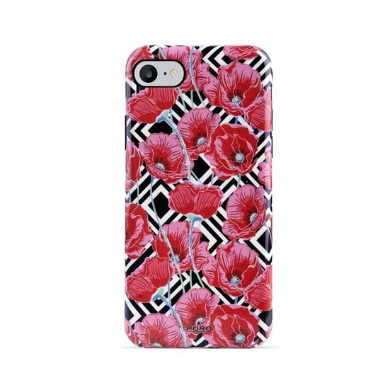 Etui na Apple iPhone 8/7/6s/6 PURO Glam Geo Flowers Puro