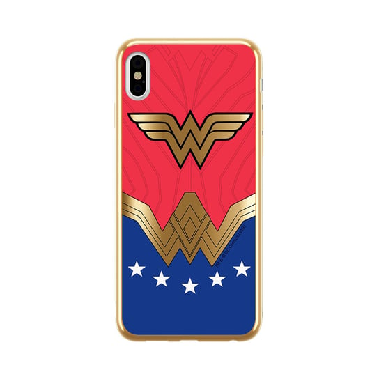 Etui na Apple iPhone X/XS DC Wonder Woman 008 CHROME DC Universe