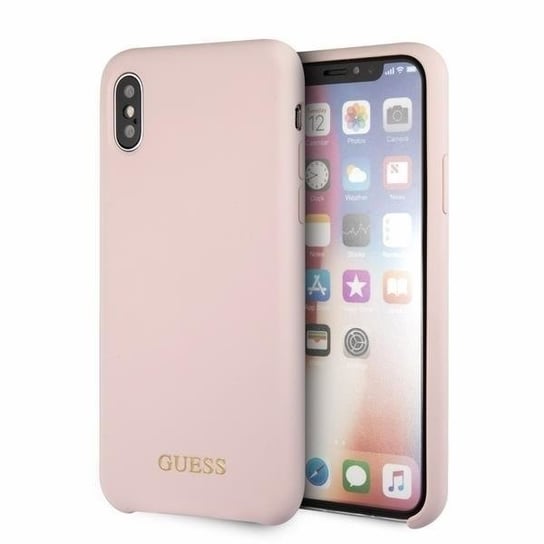 Etui na Apple iPhone X/Xs light hard case Silicone Guess GUESS