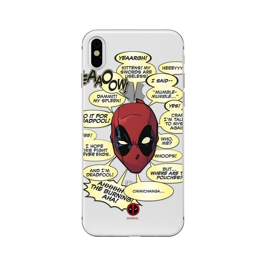 Etui na Apple iPhone X/XS MARVEL Deadpool 008 Marvel