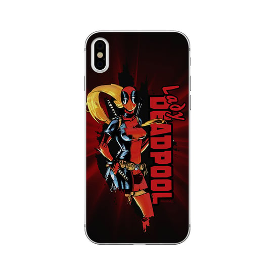 Etui na Apple iPhone X/XS MARVEL Deadpool 009 Marvel